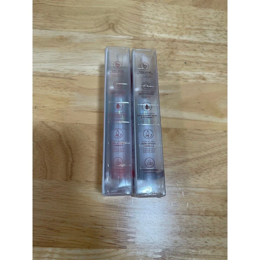 Profusion Glimmer Balm Hydrating Melting Lip Balm Duo Coral & Caramel 2pk